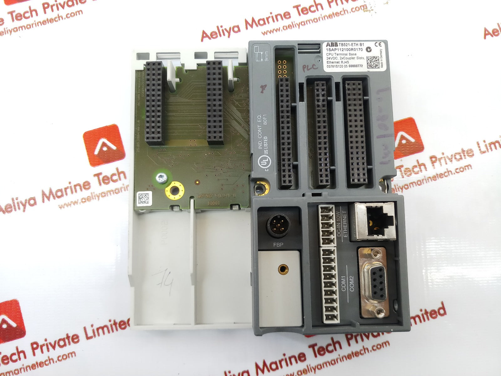Abb Tb521-eth B1 1Sap112100R0170 Cpu Terminal Base Board