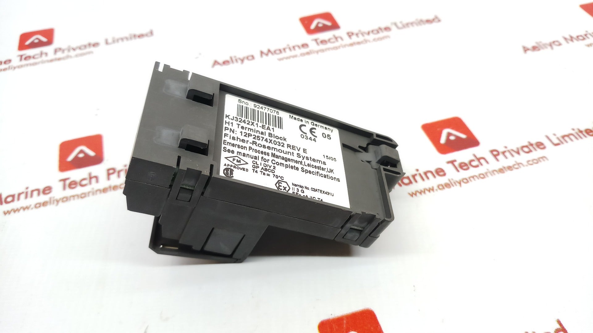 Emerson Fisher Rosemount 12P2574X032 H1 Terminal Block