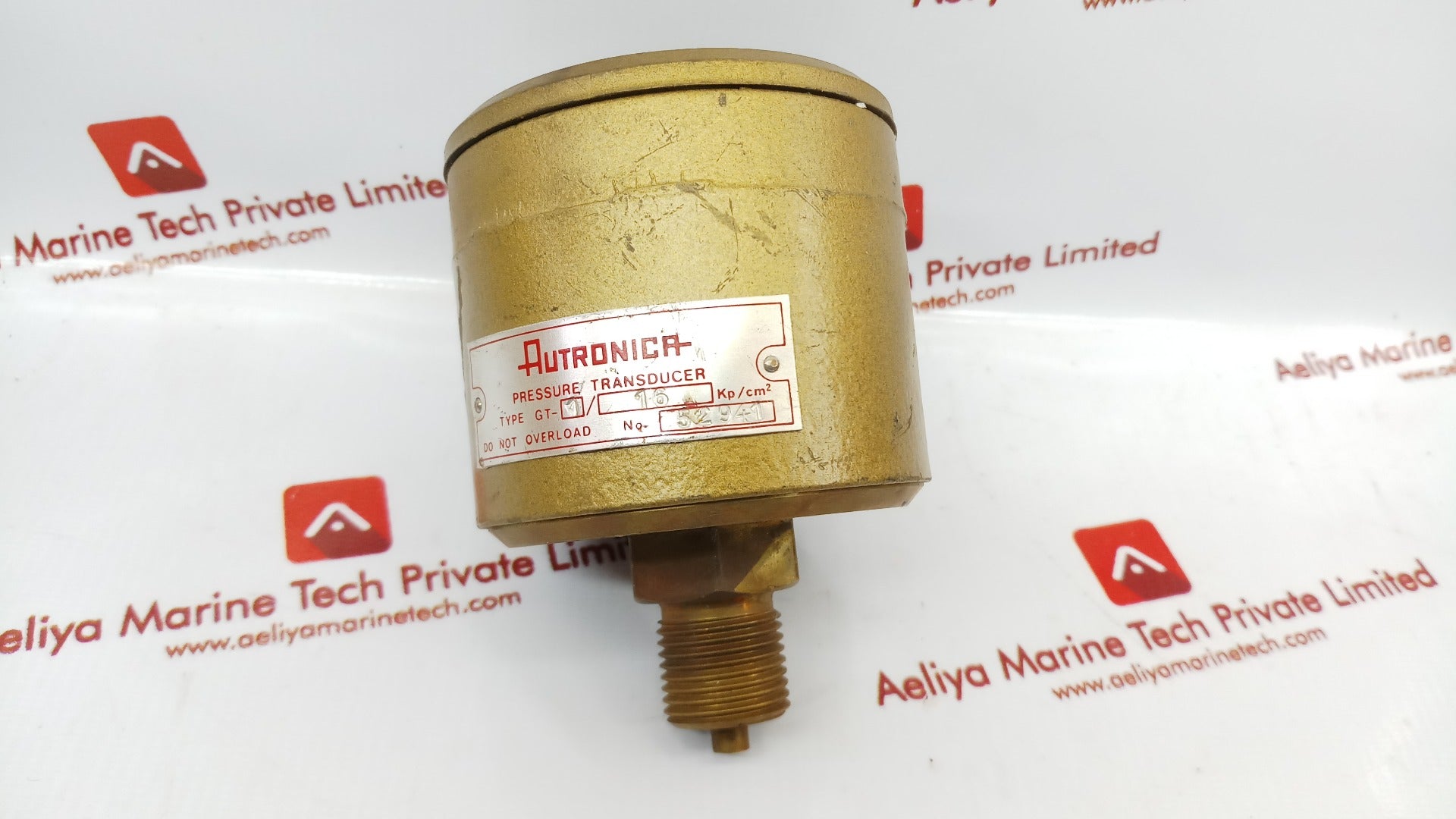 Autronica Gt-1/ 16Kp/Cm2 Pressure Transducer