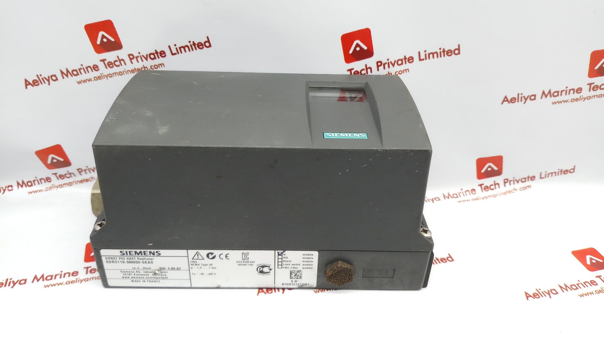 Siemens 6Dr5110-0Nn00-0Aa0 Sipart Ps2 Hart Positioner