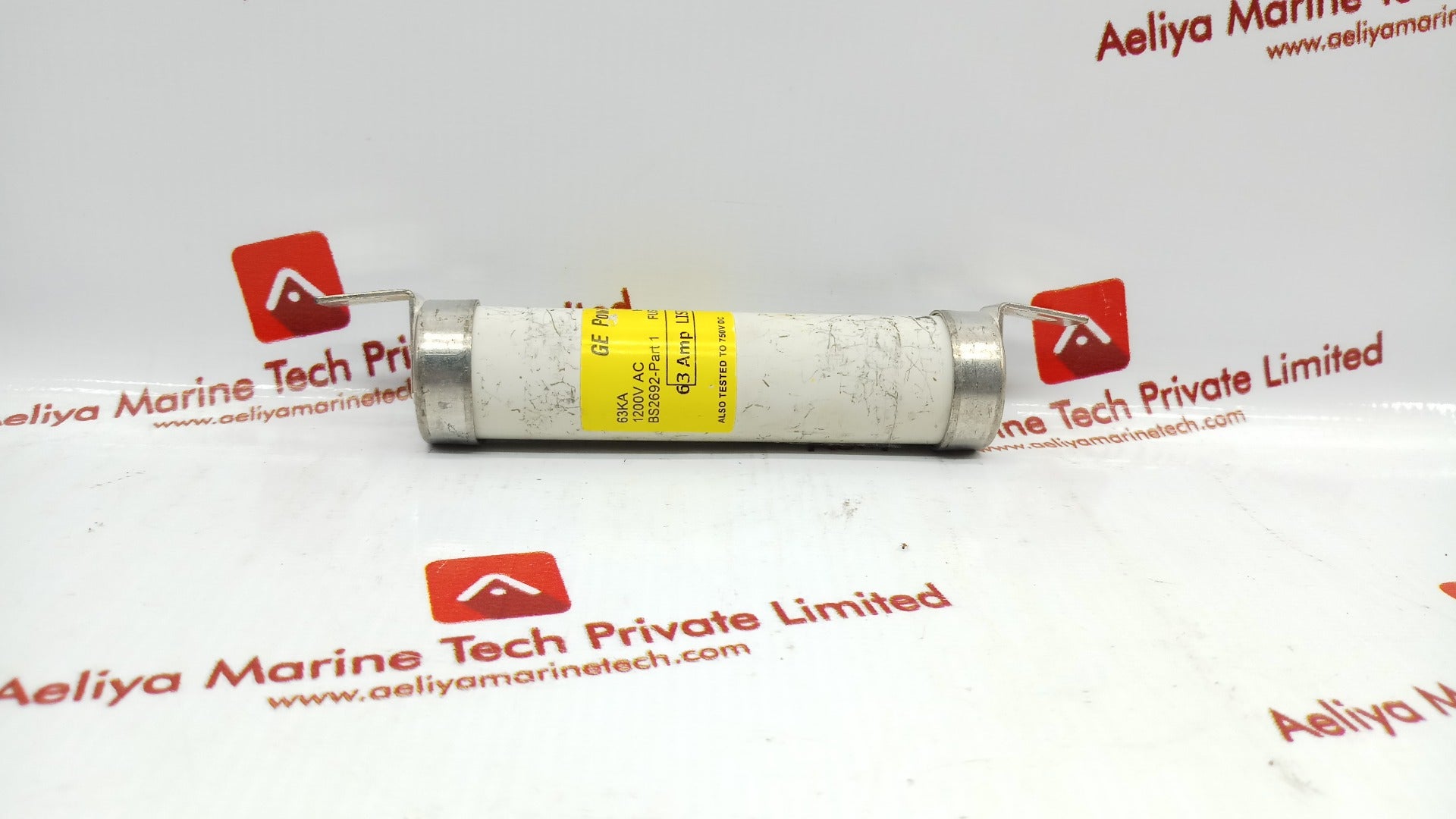 Lot Of 5X Ge Power Hrc Fuse Link 63Amp