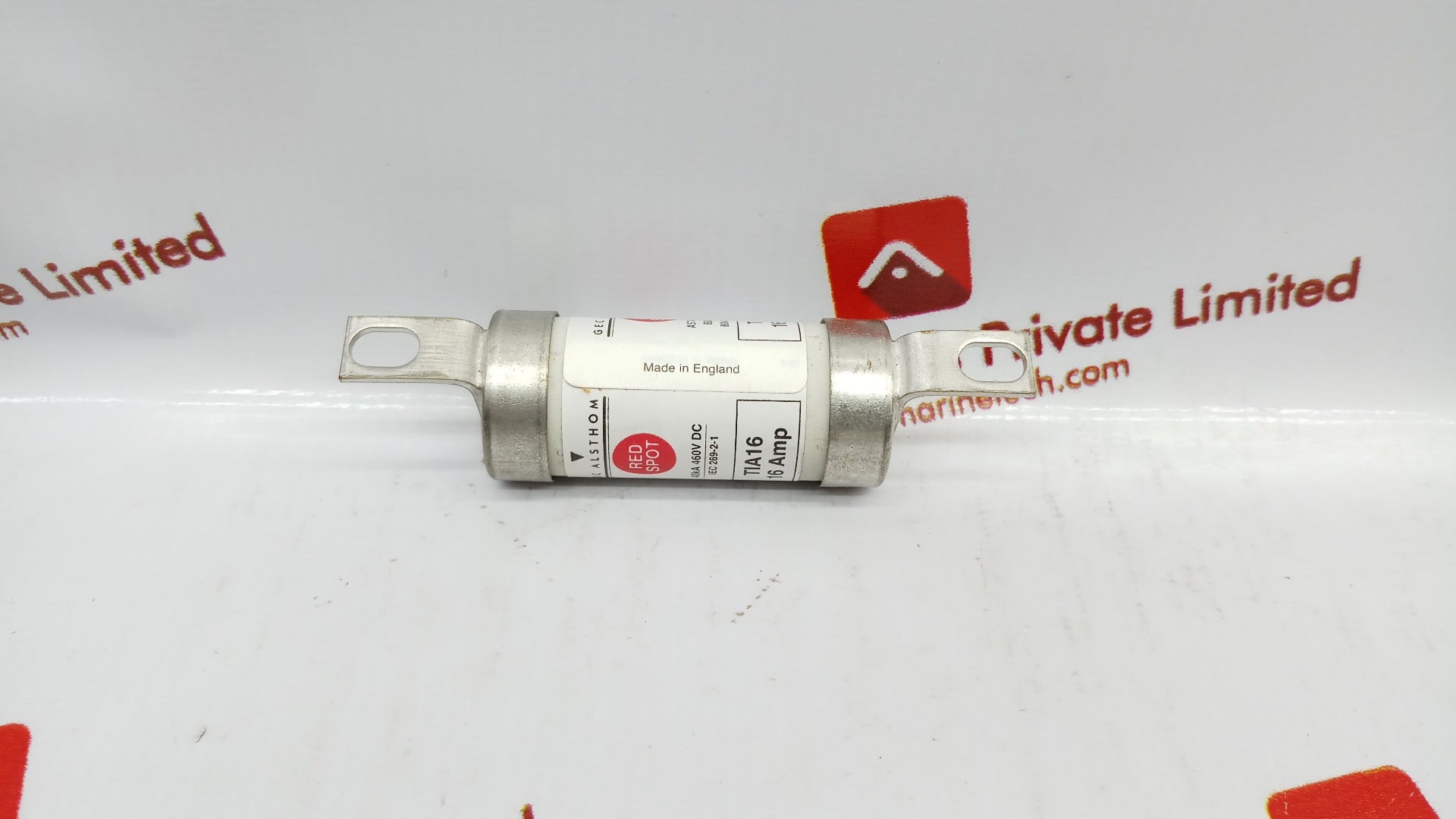 Lot Of 20X Gec Alsthom Tia16 16Amp Red Spot Gg Fuse