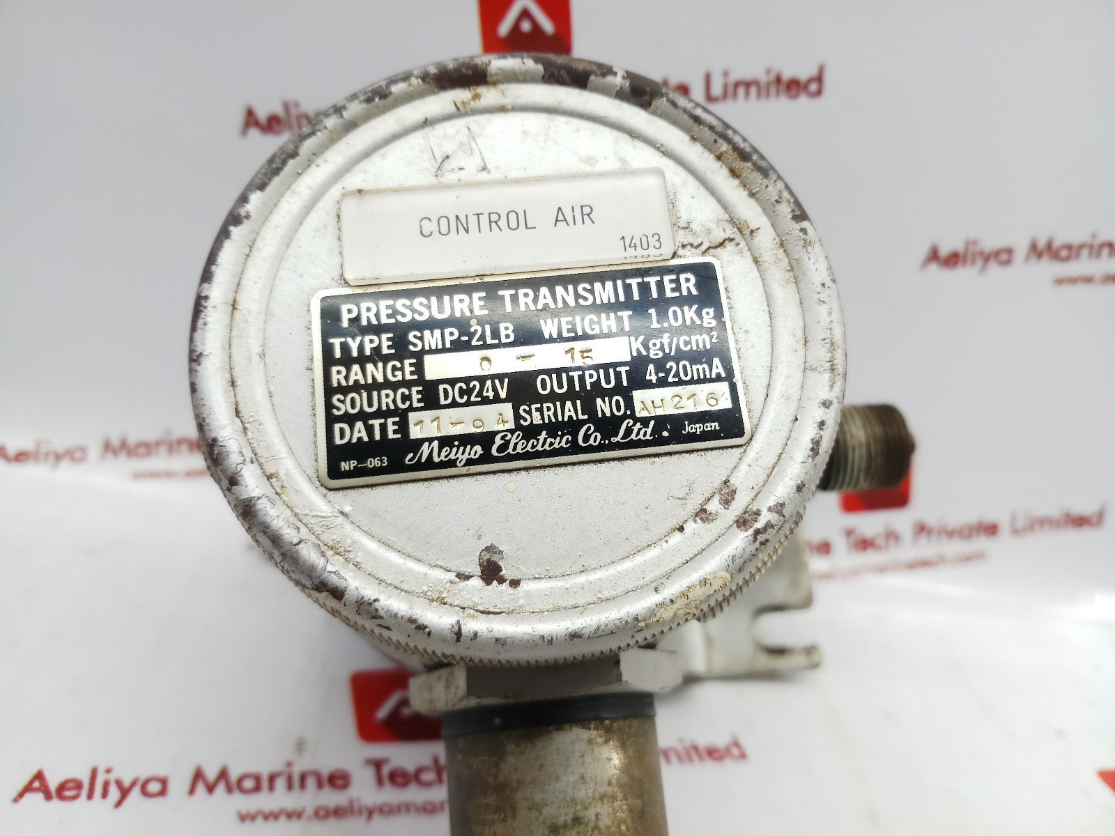 Meiyo Electric Smp-2Lb Pressure Transmitter Range 0-15 Kgf/Cm2