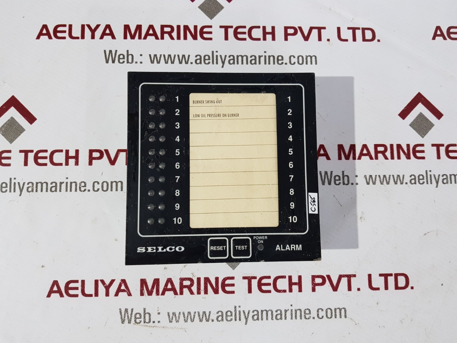 Selco m1000-24-10c alarm annunciator