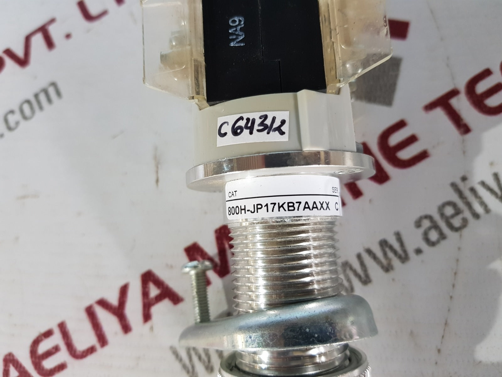 Allen bradley 800h-jp17kb7aaxx selector switch