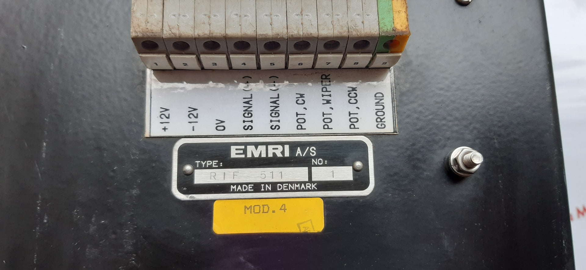 Emri rIf511-wp rudder angle