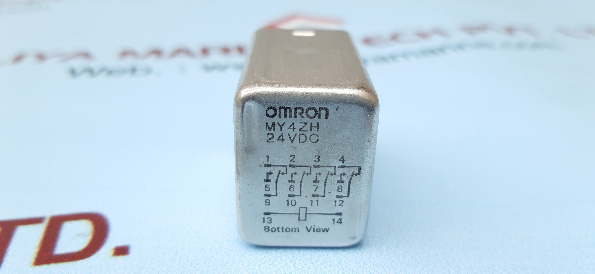 lot of 5x Omron my4zh 24vdc relay