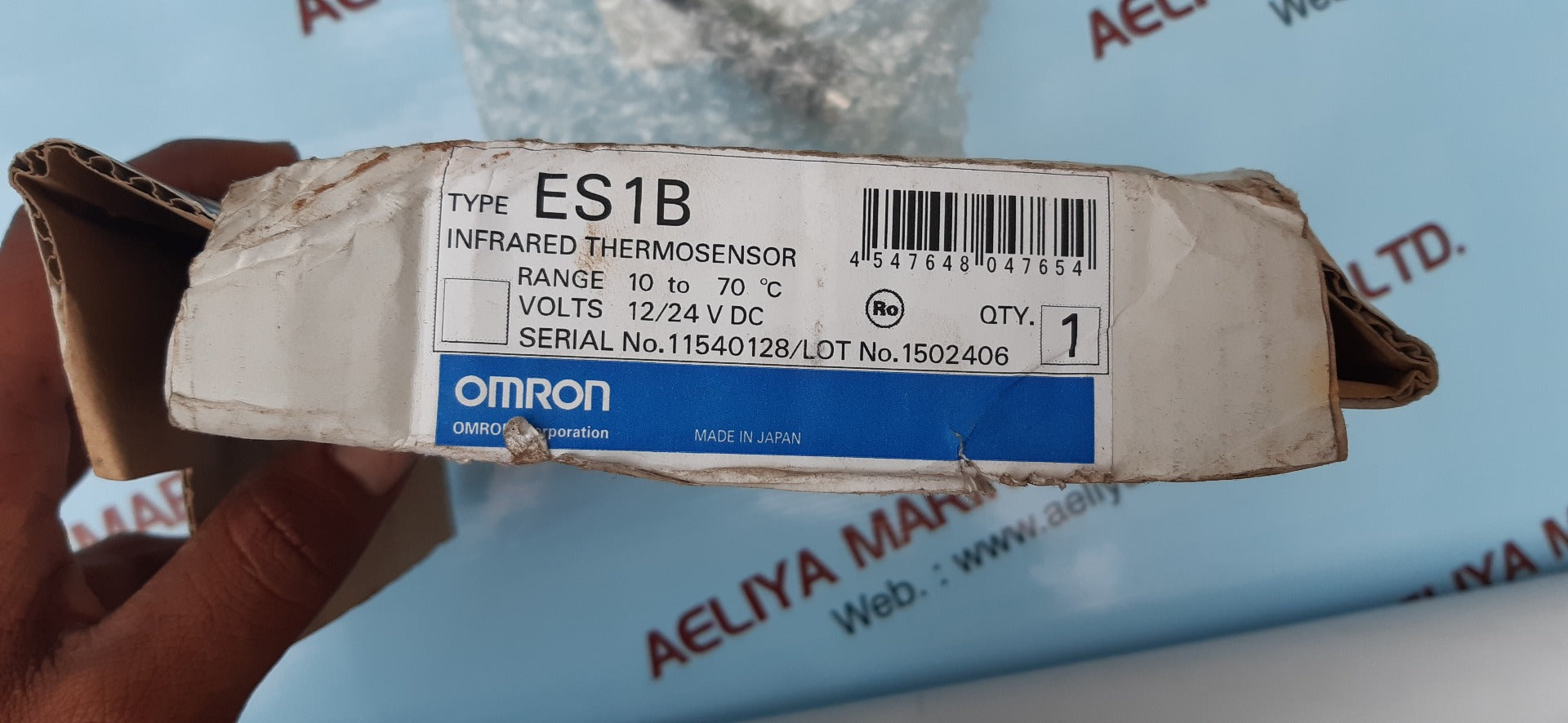 Omron es1b 10 to 70' infrared thermosensor