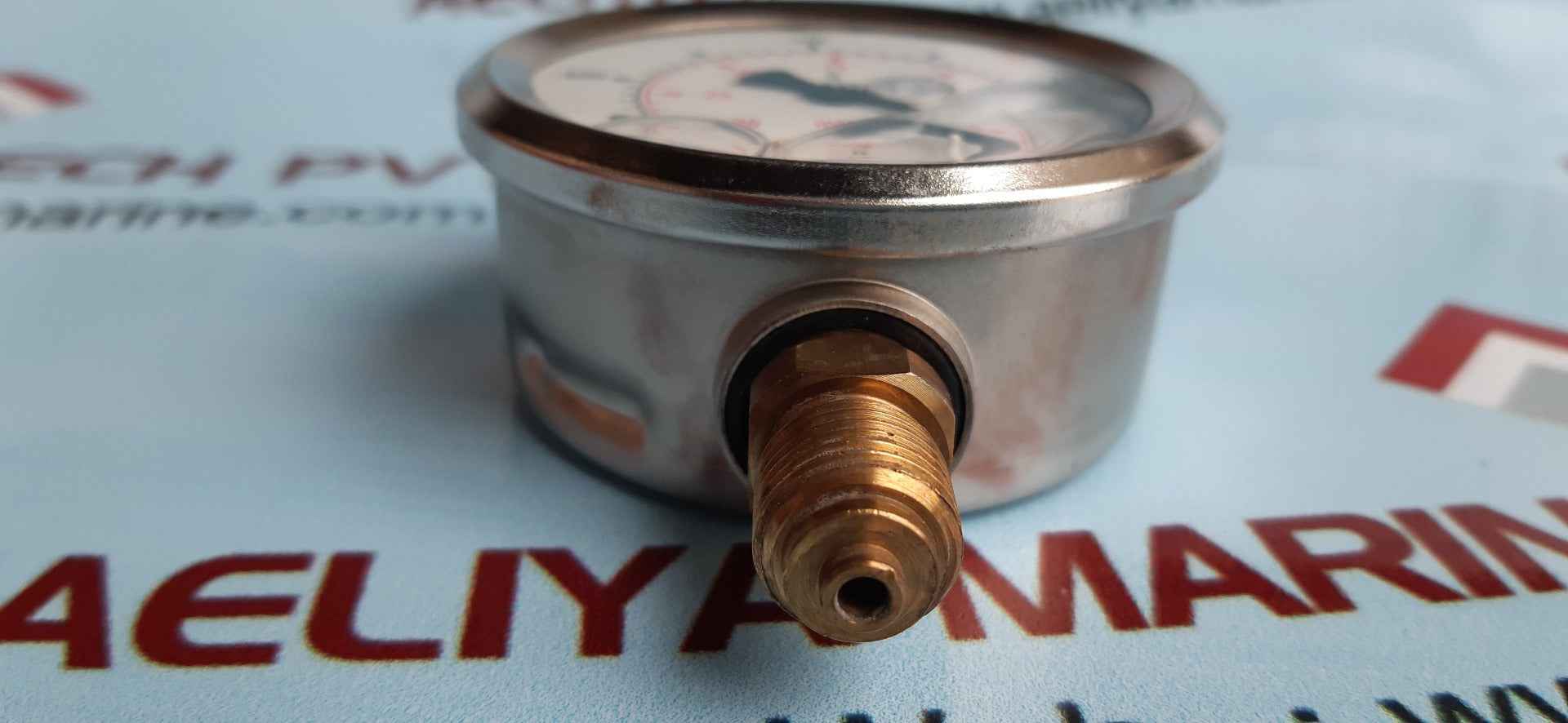 Wika 213.53.063 pressure gauge rnge -760 mmhg & inhg
