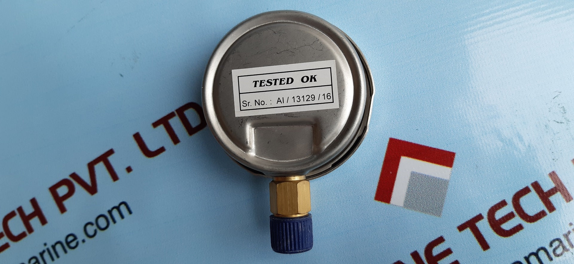 ADARSH S.S. WITH BRASS INTERNALS PRESSURE GAUGE 0-60 PSI
