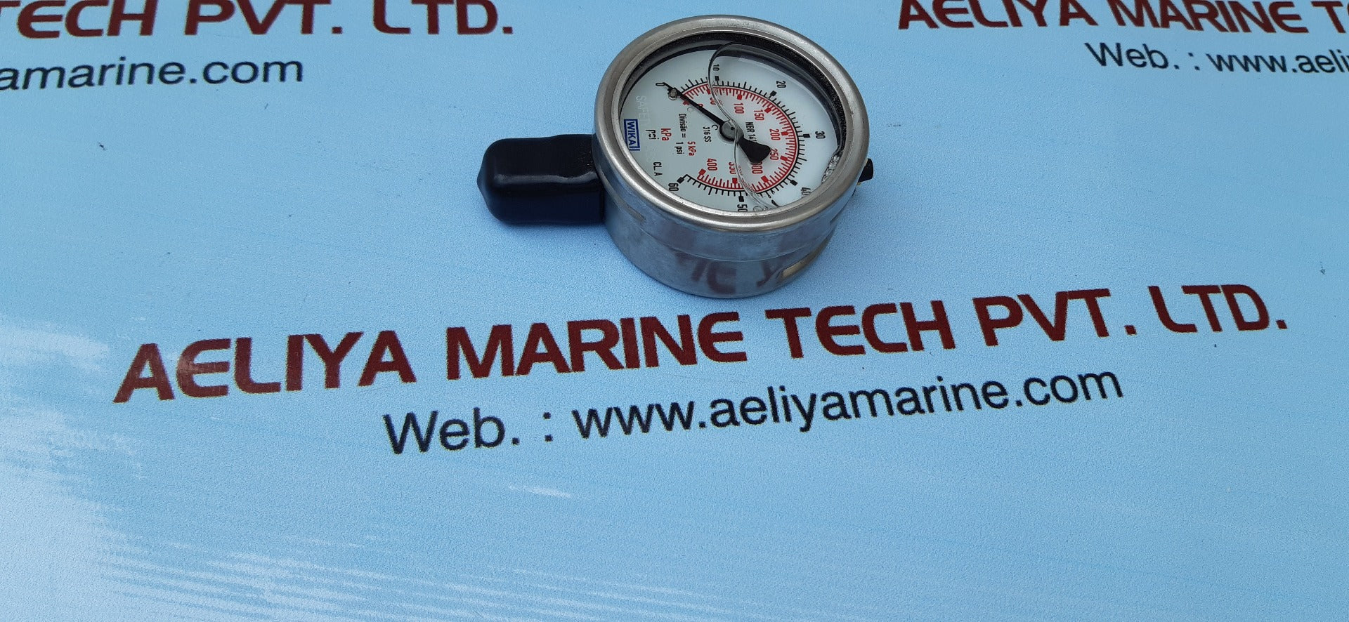WIKA 233.53.2.5 MECHANICAL PRESSURE GAUGE 0..3000 PSI
