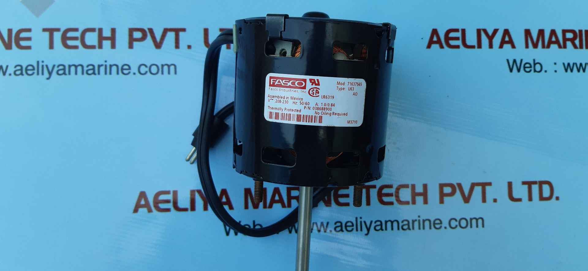 Fasco u63 electric motor 71637565