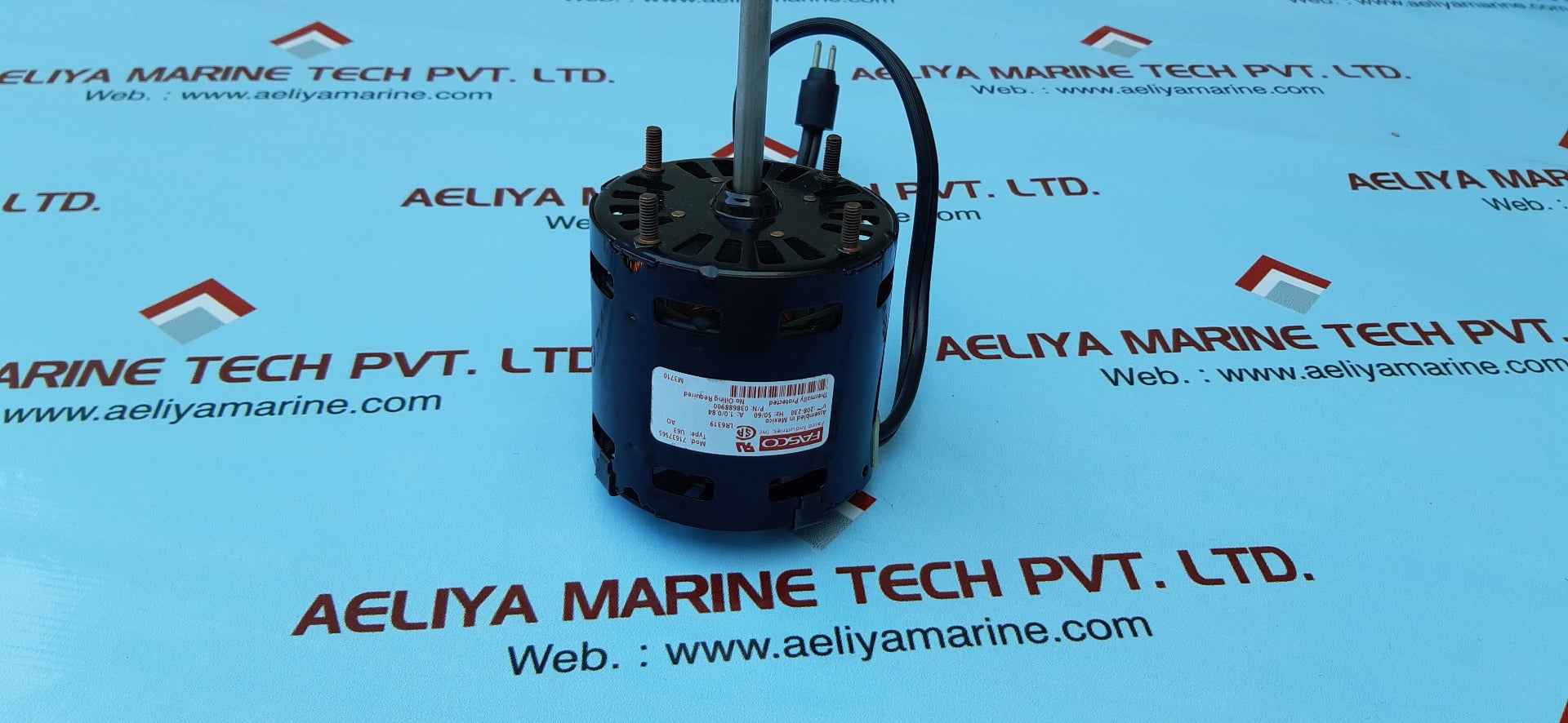 Fasco u63 electric motor 71637565