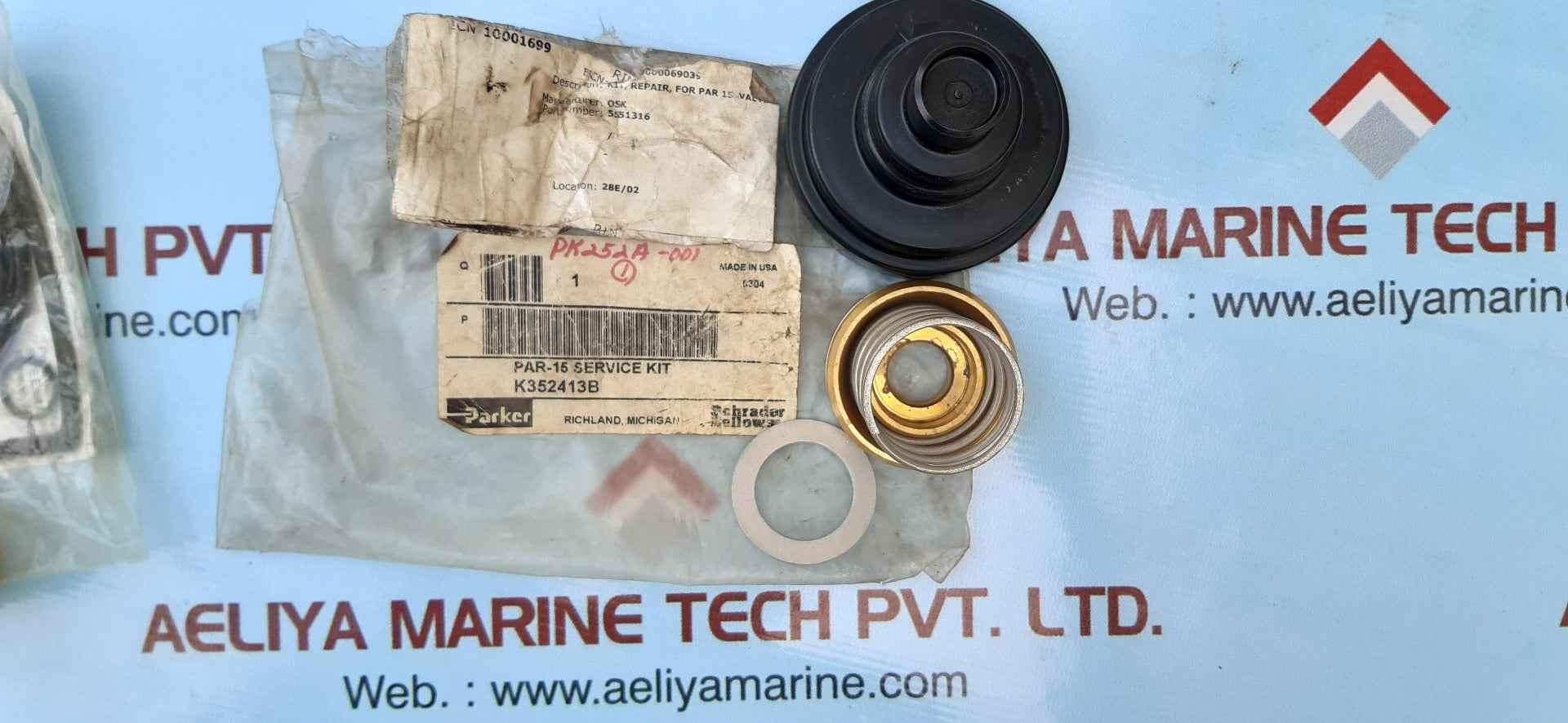 Parker par-15 service kit k352413b