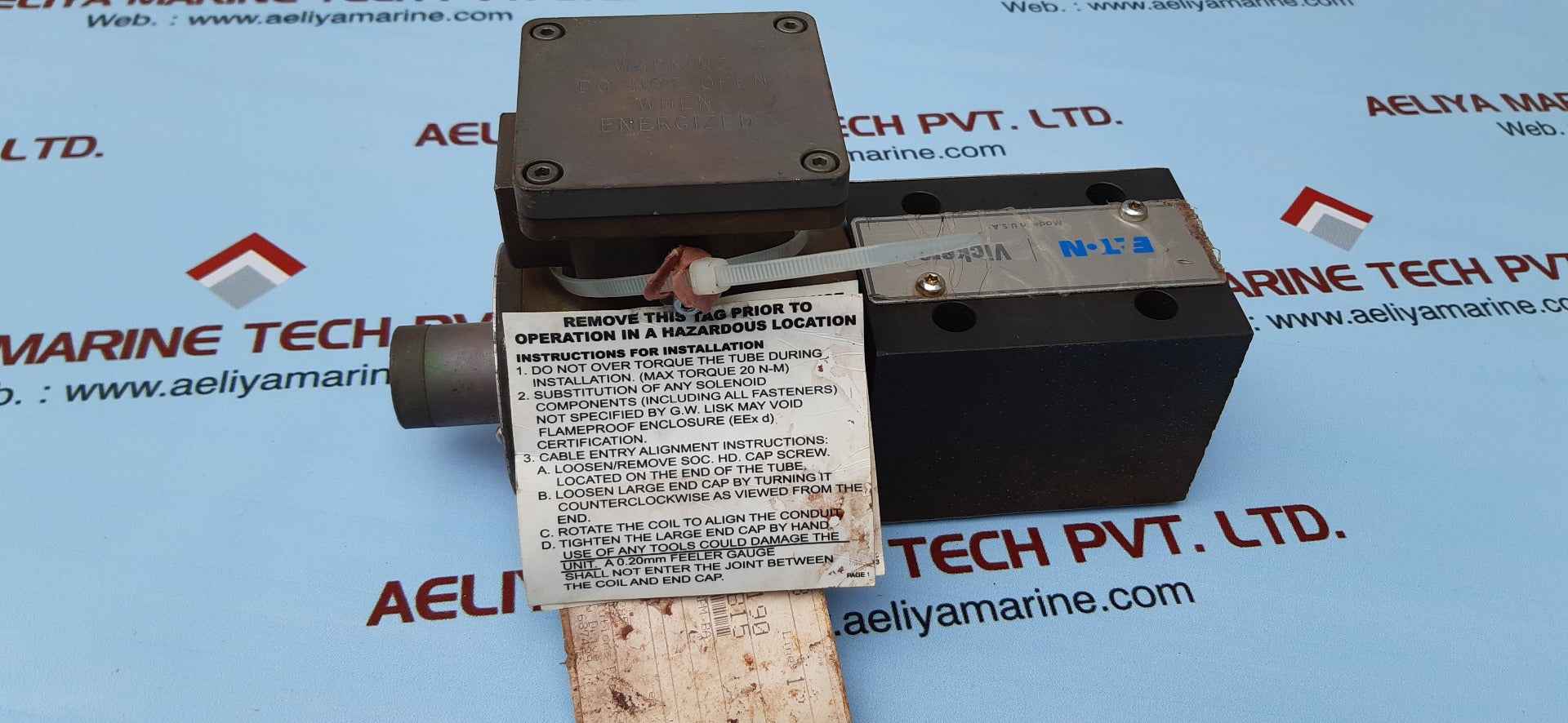 Eaton vickers dg4v4-012a-m-x1-a4-10-h13s directional control valve