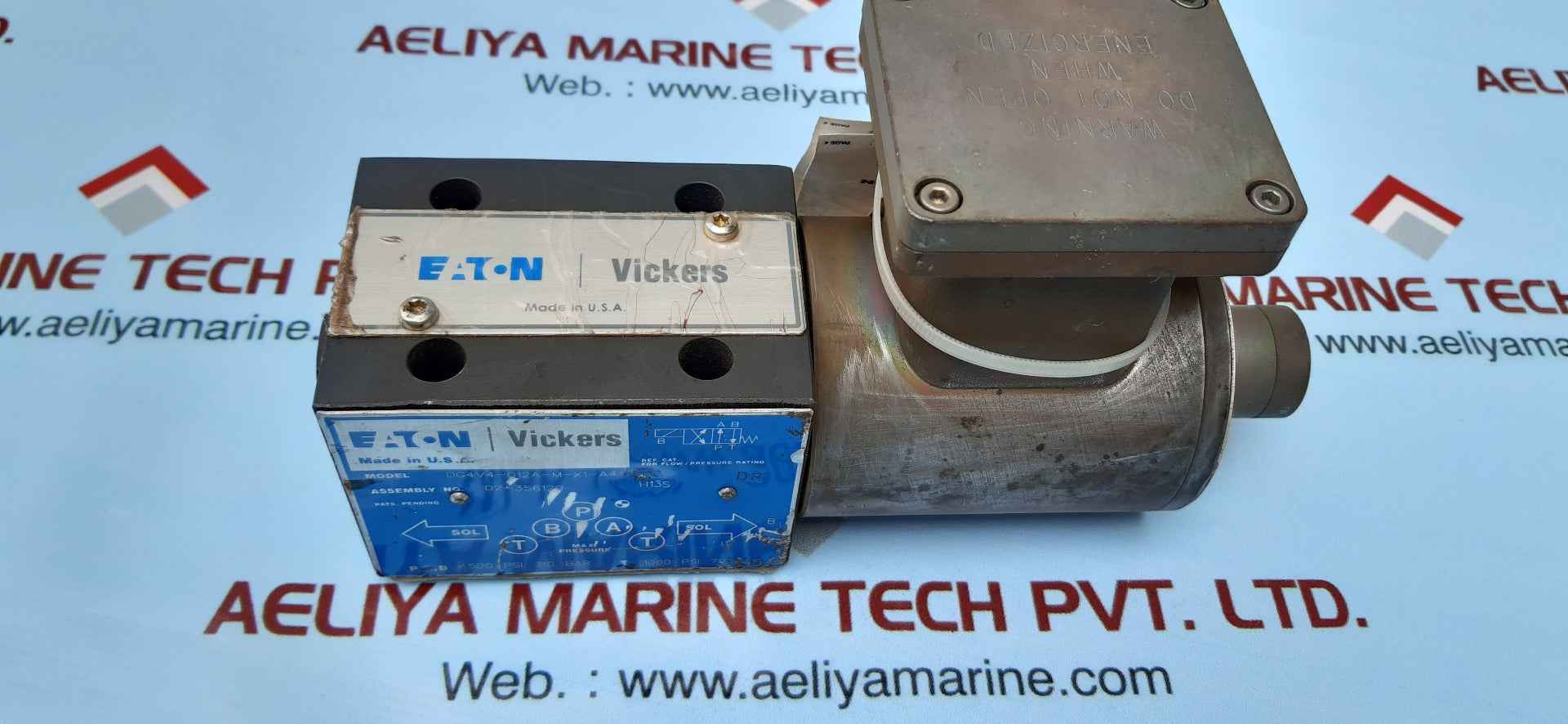 Eaton vickers dg4v4-012a-m-x1-a4-10-h13s directional control valve