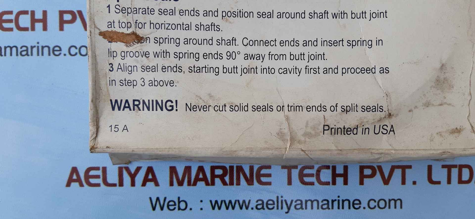 Parker clipper oil seals 5574186