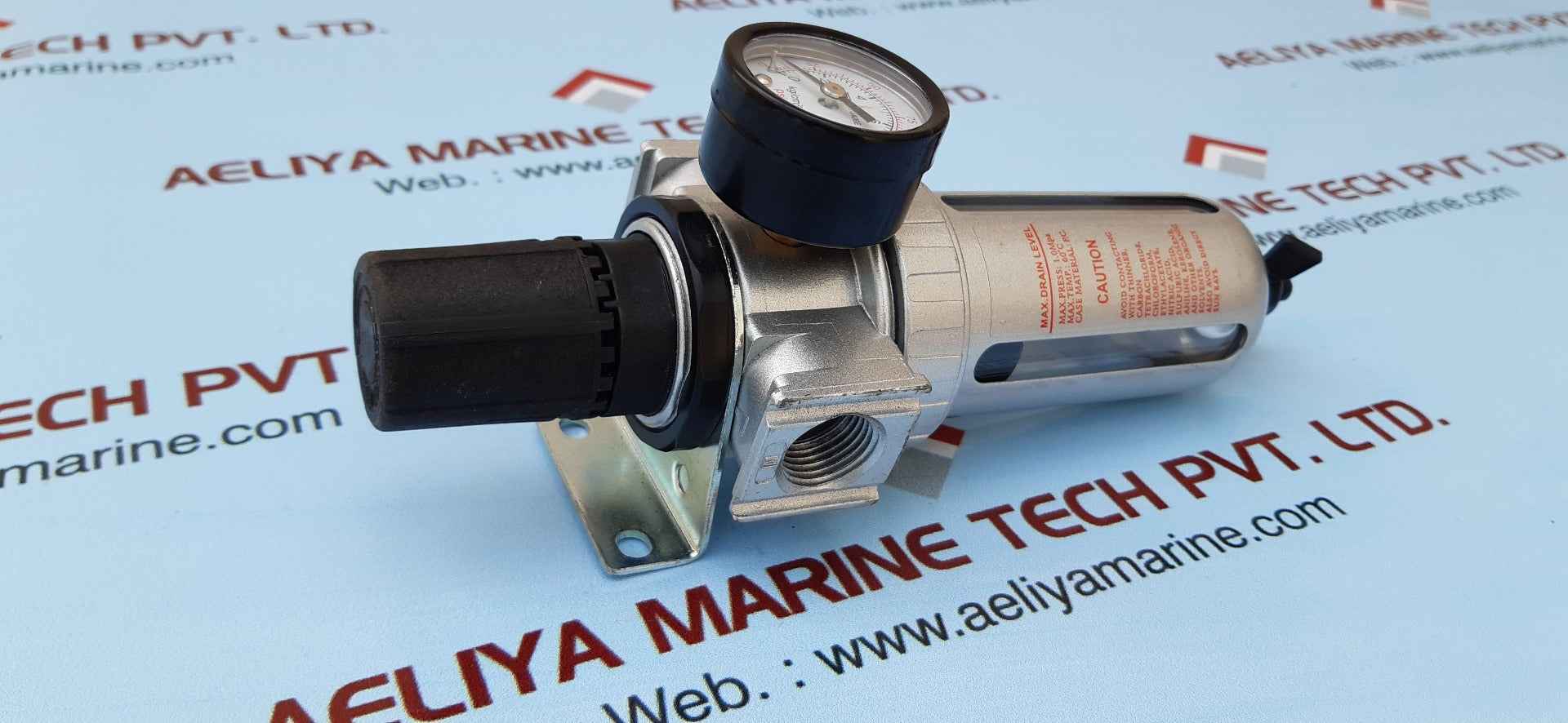 Max Drain Level Pressure Gauge 0-150 Psi