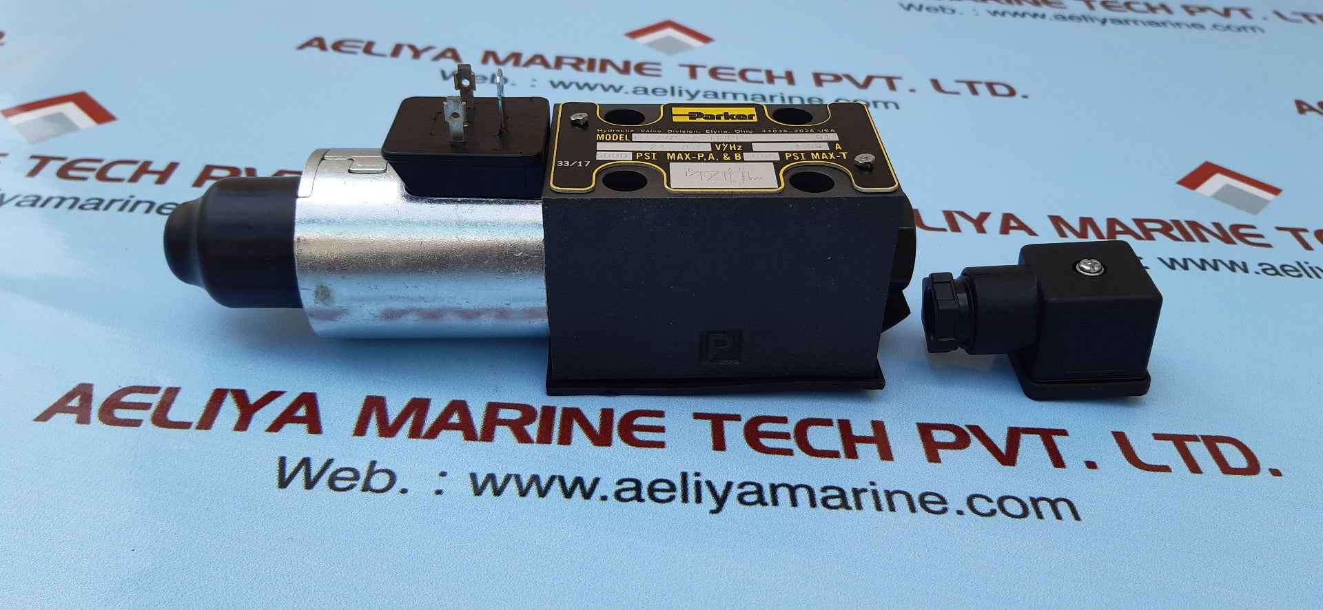 Parker d1vw020bnjpp hydraulic valve