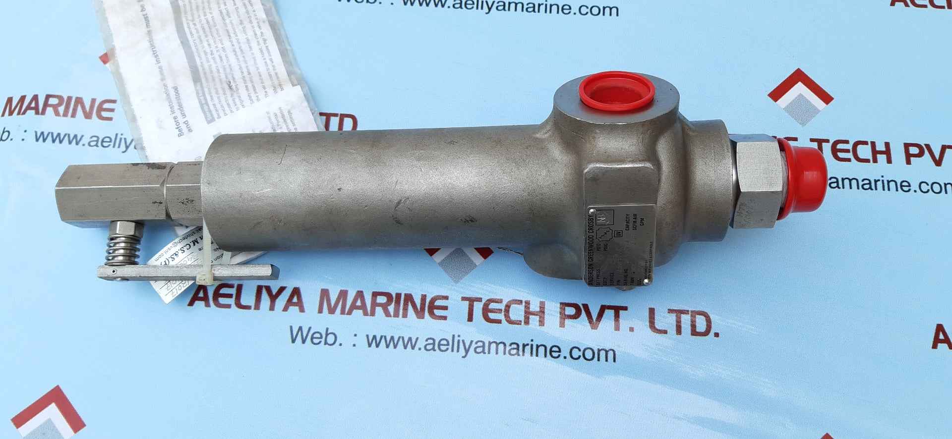 Anderson greenwood 81sm68-6l pressure relief valve