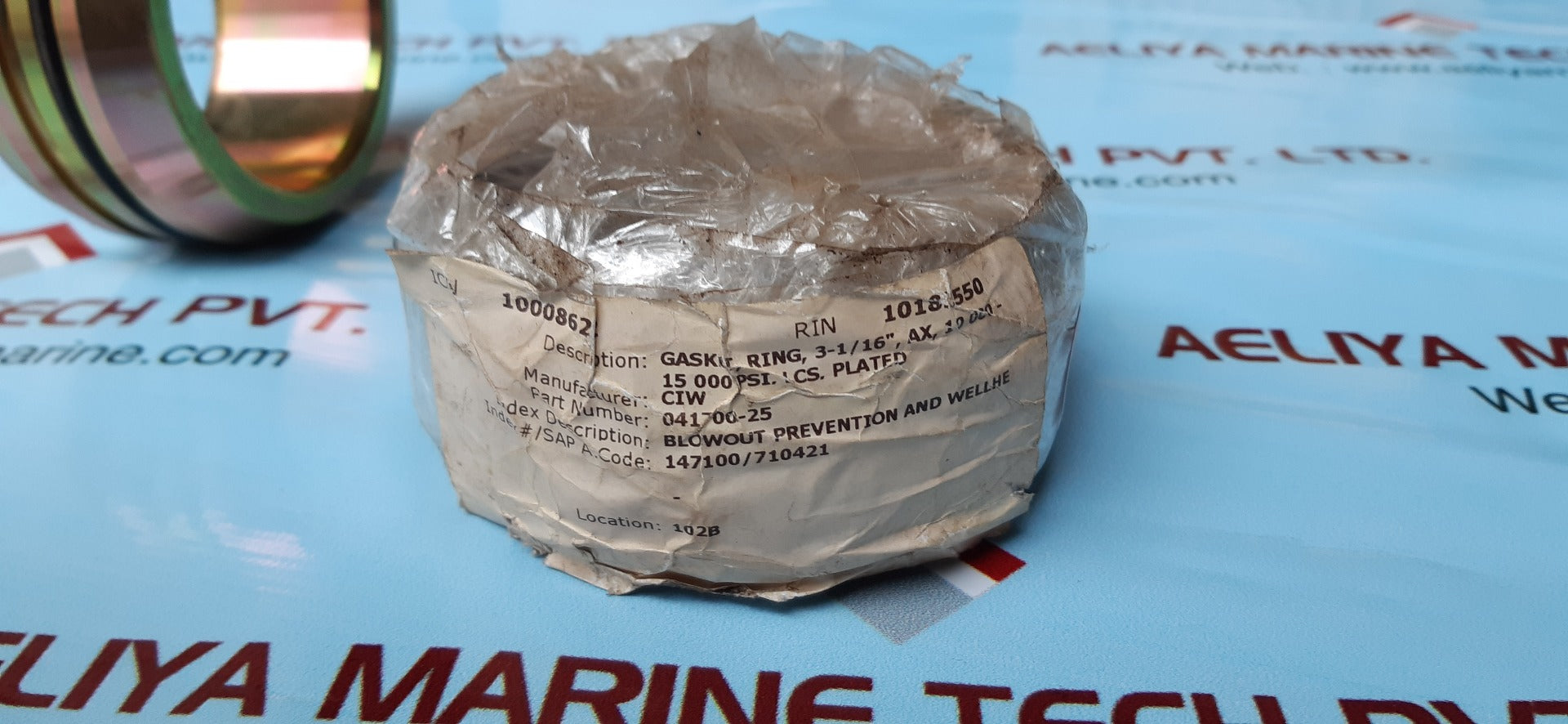 lot of 9x Gaskit ring 3-1/16" 041700-25