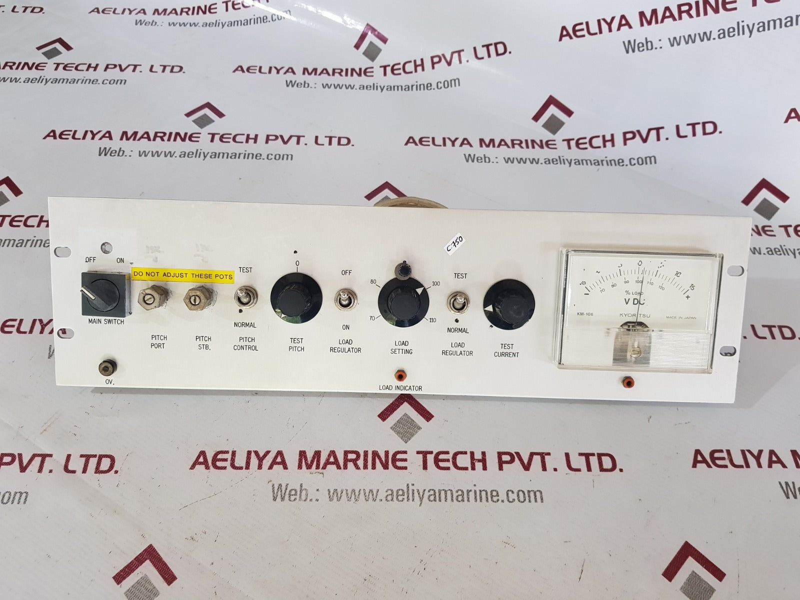 Helitron/kyoritsu km-106 analogue panel ammeter