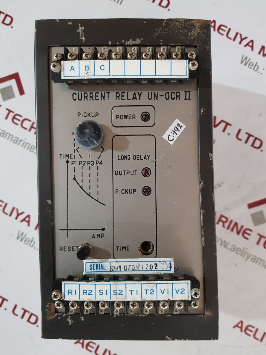 Mitsubishi Current Relay Un-ocr Ii Ac110V Ac6A 60Hz