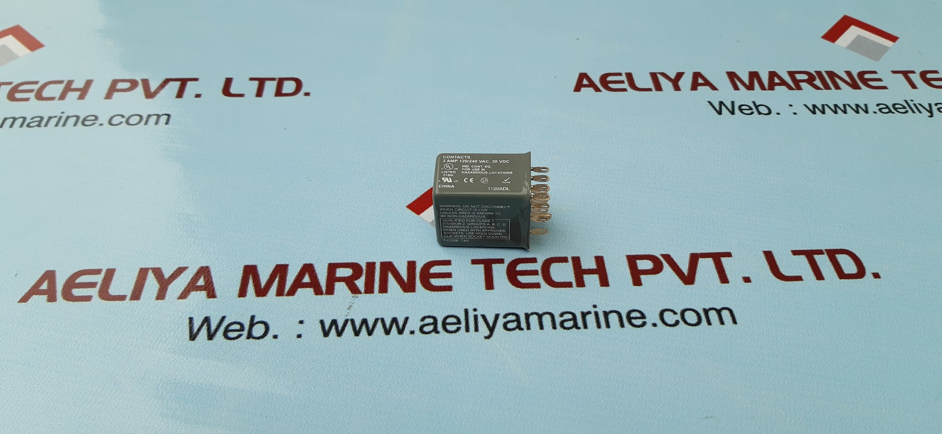 Magnecraft 782xdxh10-120 vac coil relay 3amp 120/240v