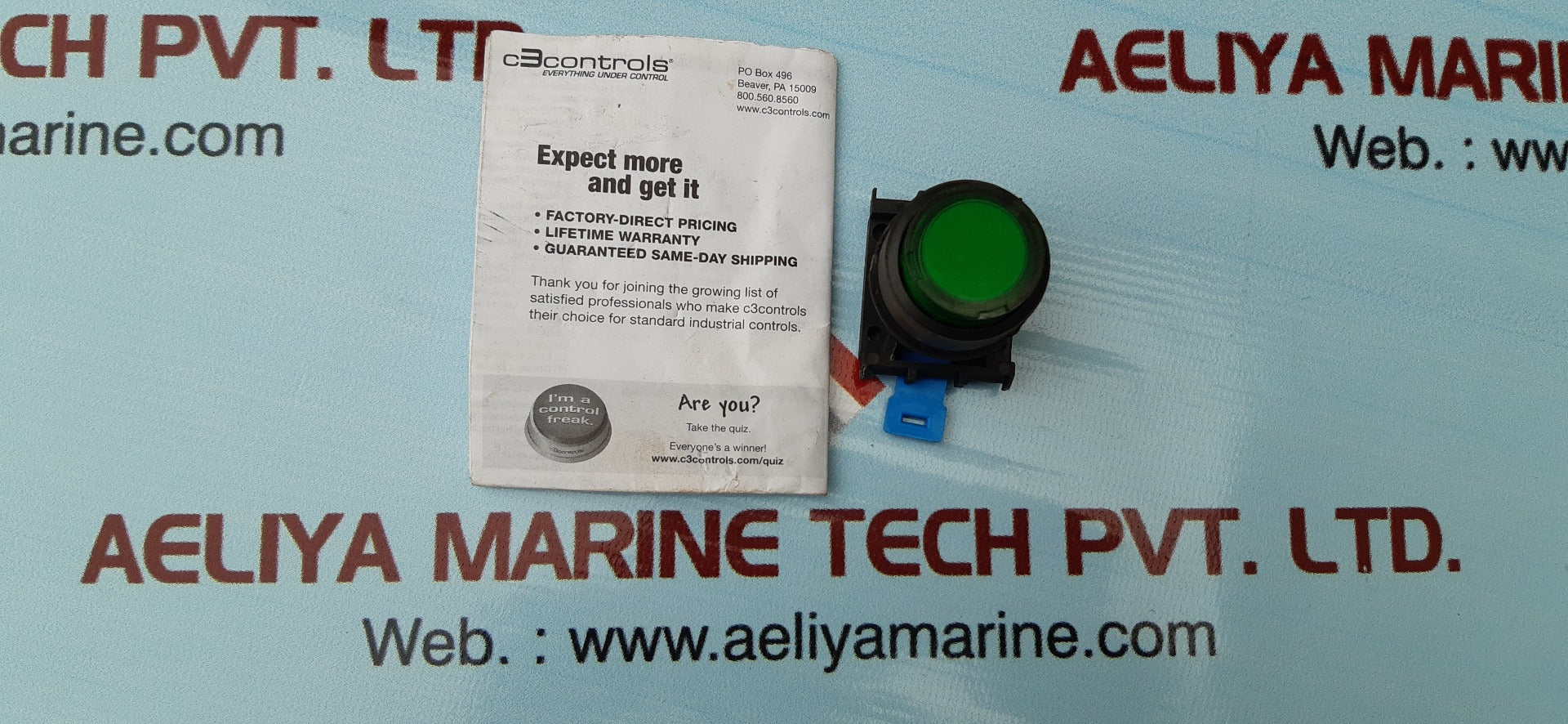 c3 controls w22ipb-eg 22 mm iec pilot devices