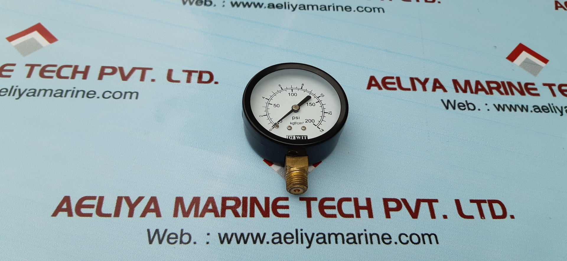 Dewit 11/63/14 manometro pressure gauge