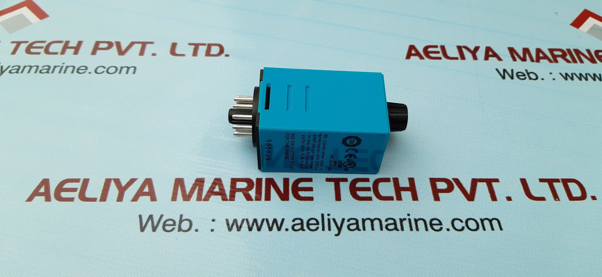 Idec 100 /240vac electronic timer rte-p2af20