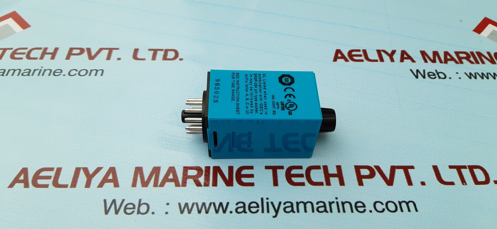 Idec 100 /240vac electronic timer rte-p2af20
