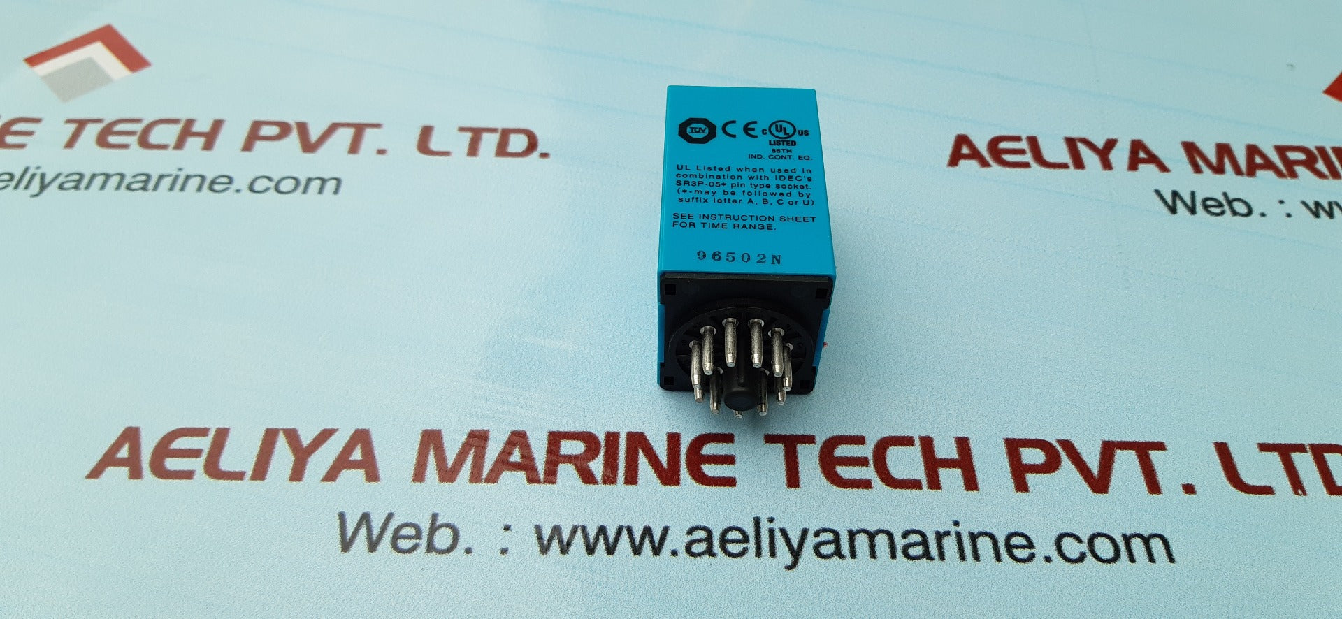 Idec 100 /240vac electronic timer rte-p2af20