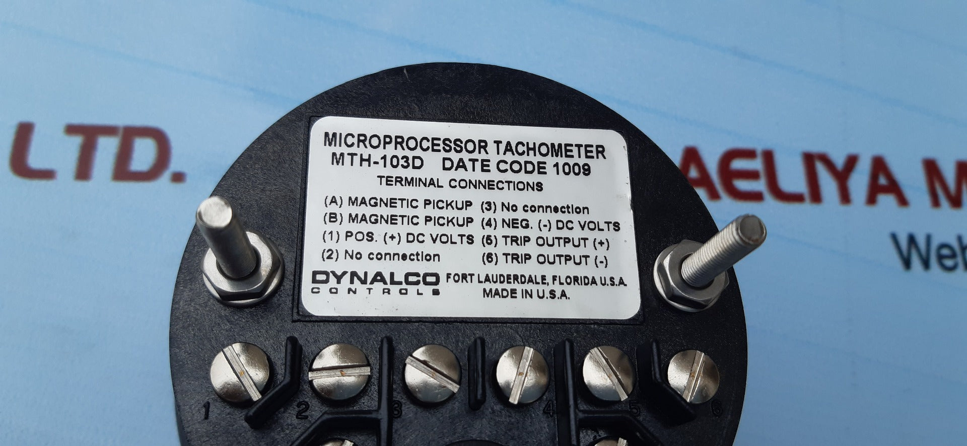 Dynalco controls mth 103d tachometer
