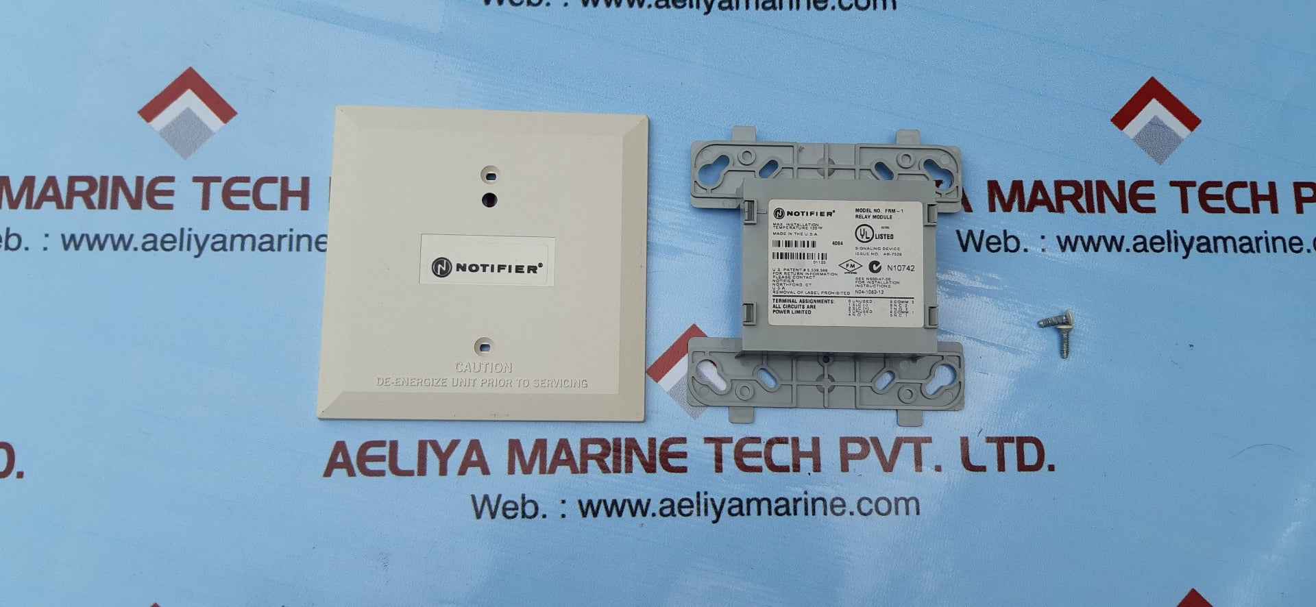 Notifier Frm-1 Fire Alarm Relay Control Module L00-1365-00 6.5mA 83705