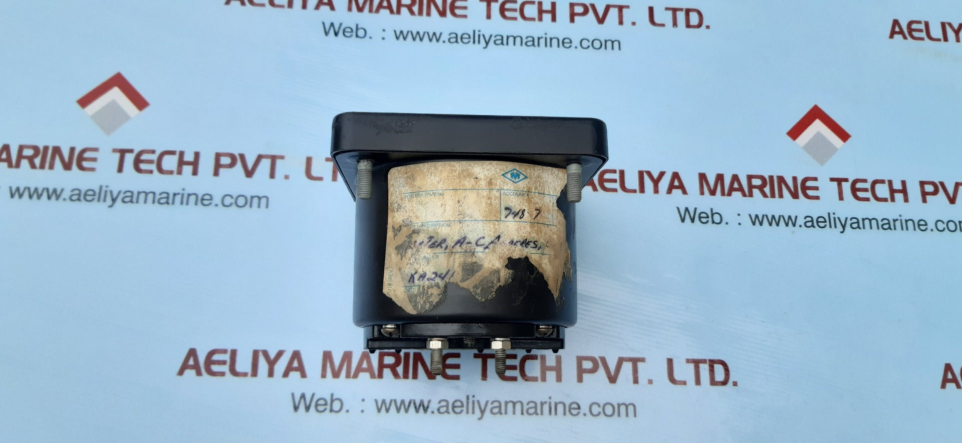 Westinghouse ka-241 ac amperes ammeter 0-300