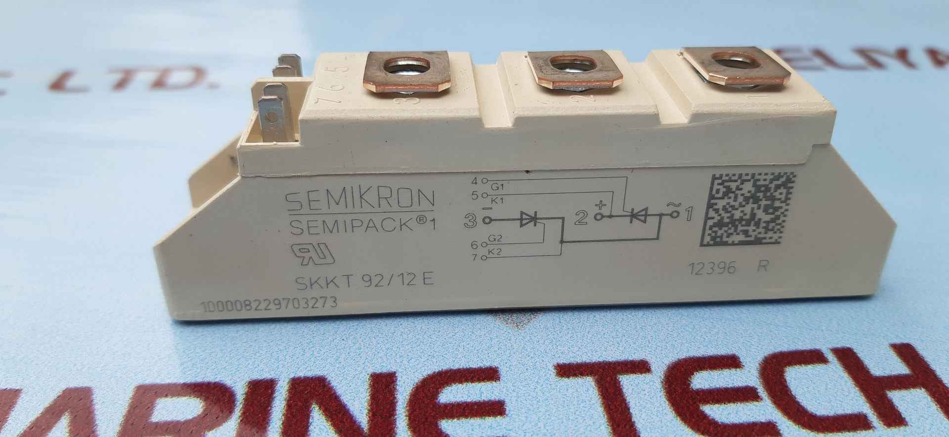 Semikron semipack skkt 92/12e thyristor module