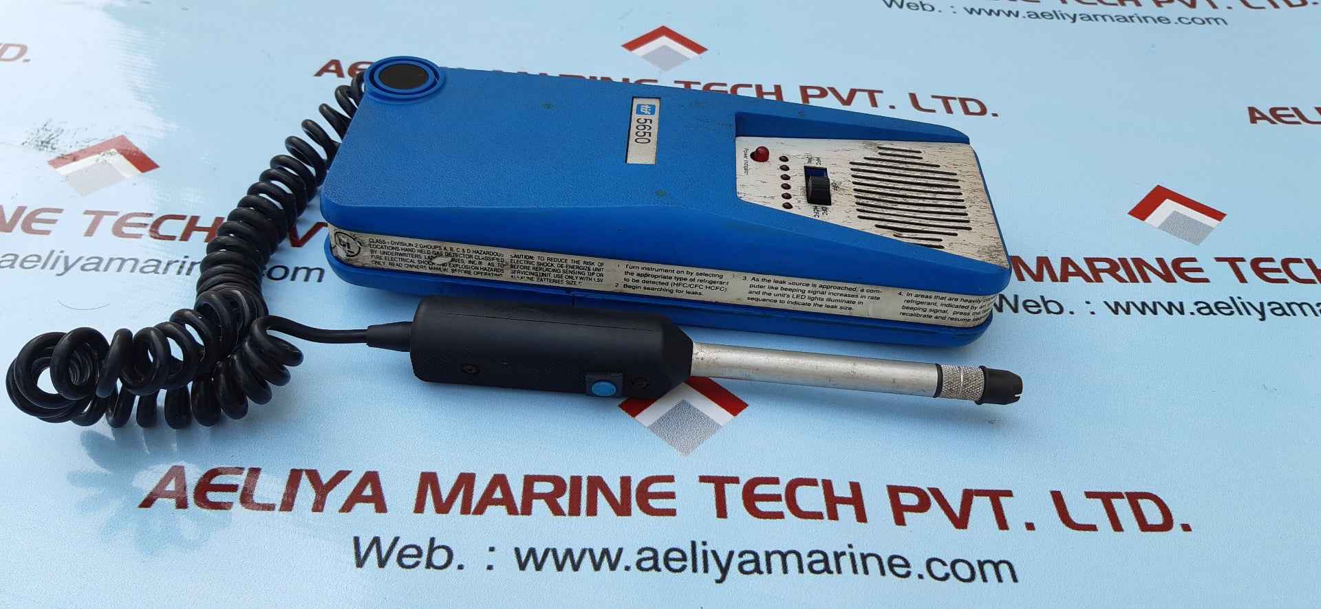 Tif 5650 automatic halogen leak detector