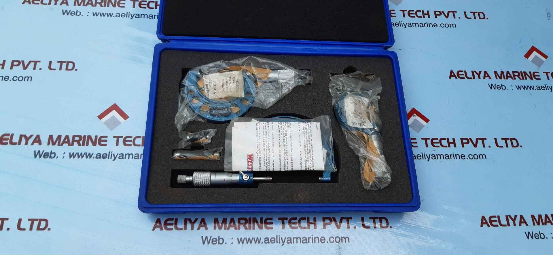 Westward outside vernier micrometer