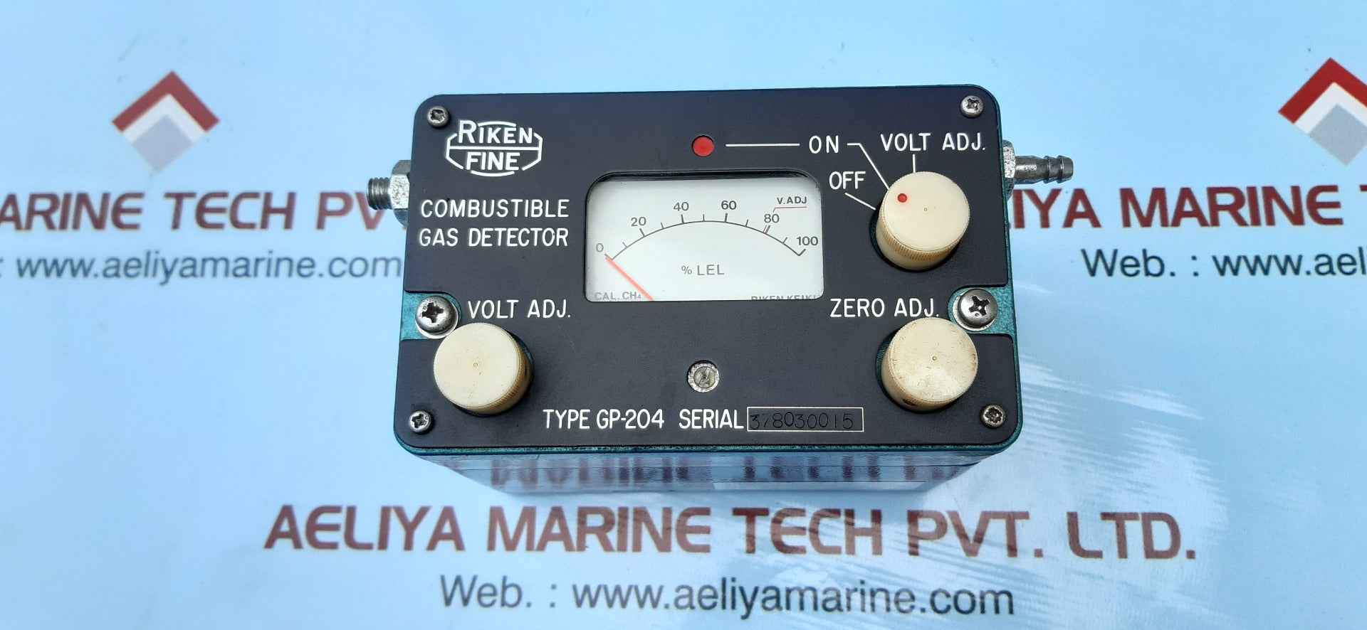 Riken keiki gp-204 combustible gas detector