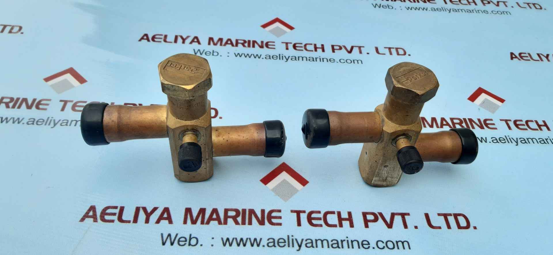 Parker shut off valves, 7/8" odf copper ql 171r-14-14