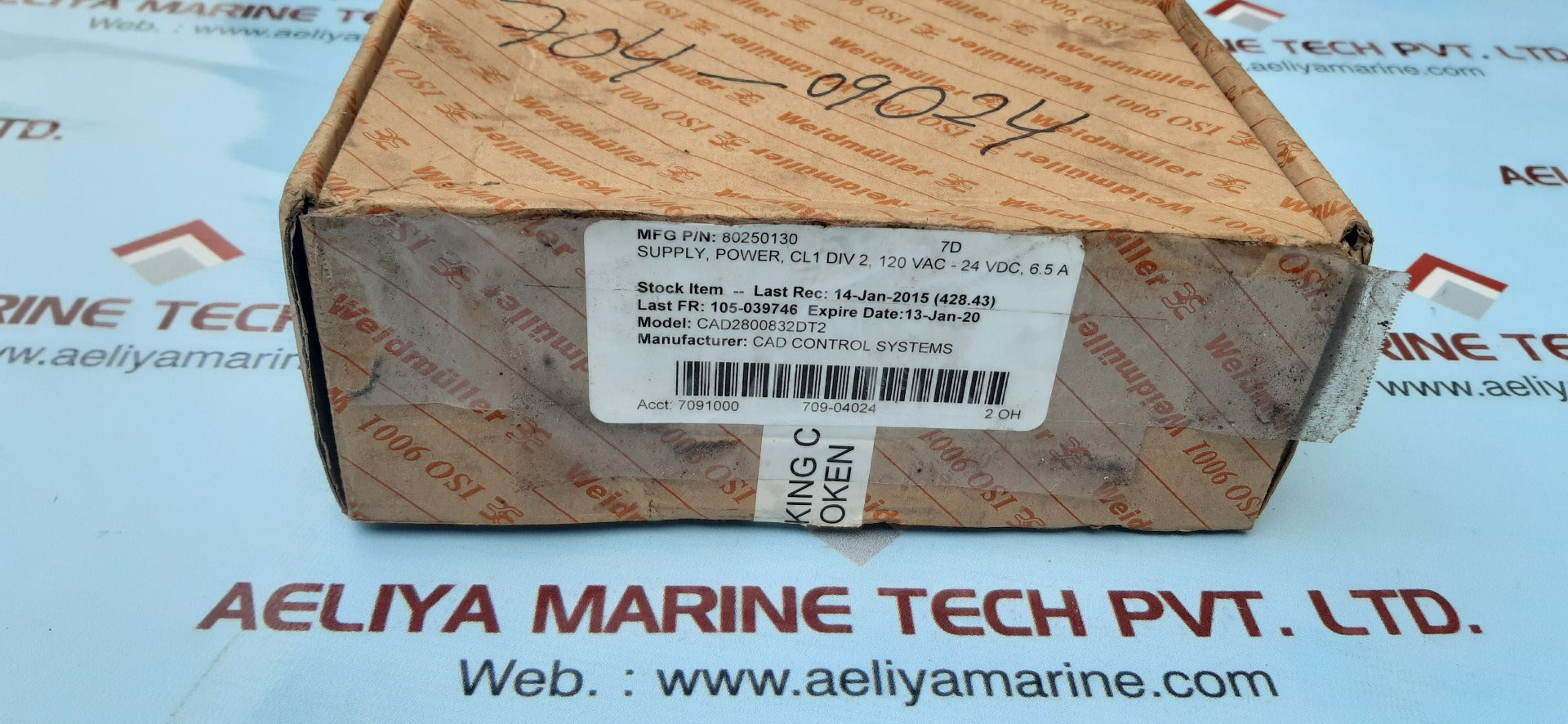 Weidmuller 992534 0024 connect power supply for automation