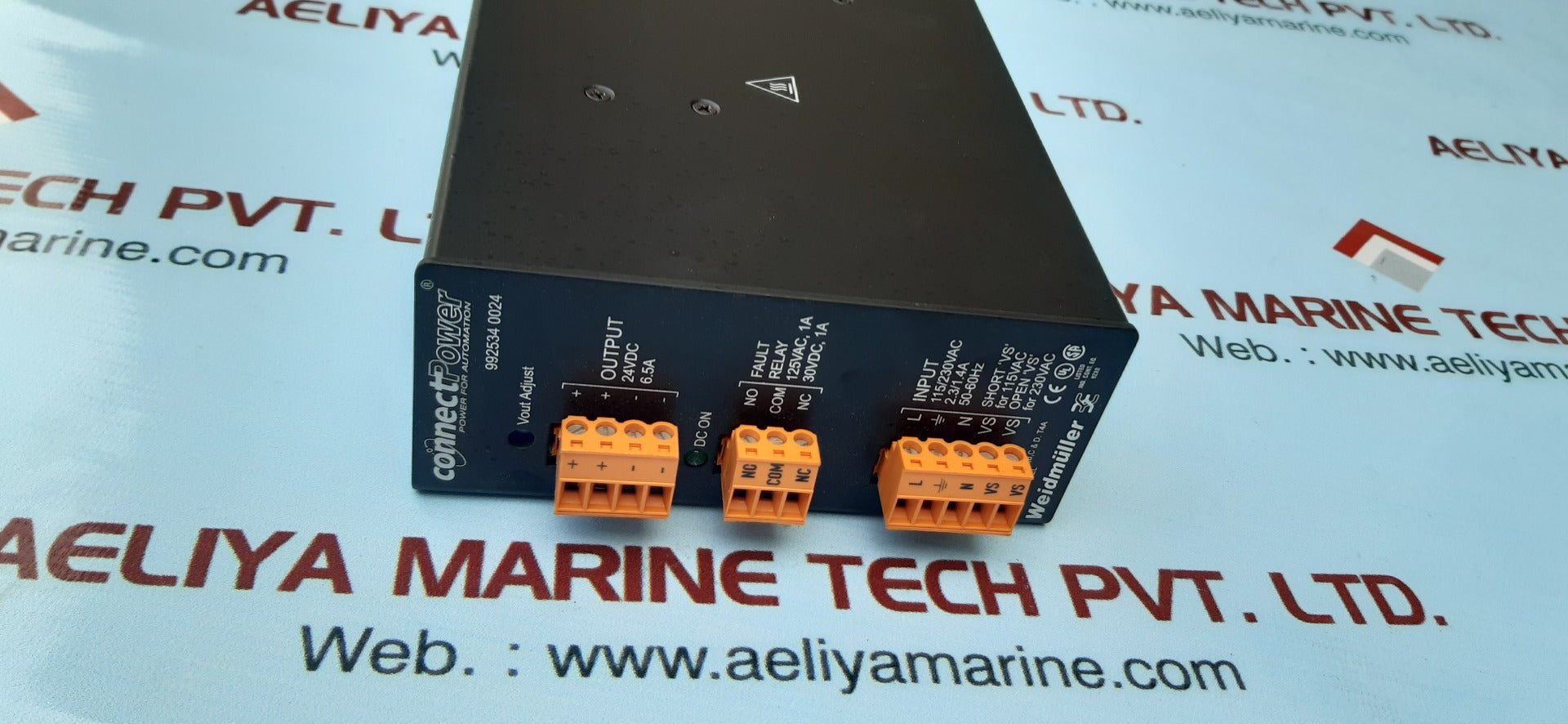 Weidmuller 992534 0024 connect power supply for automation