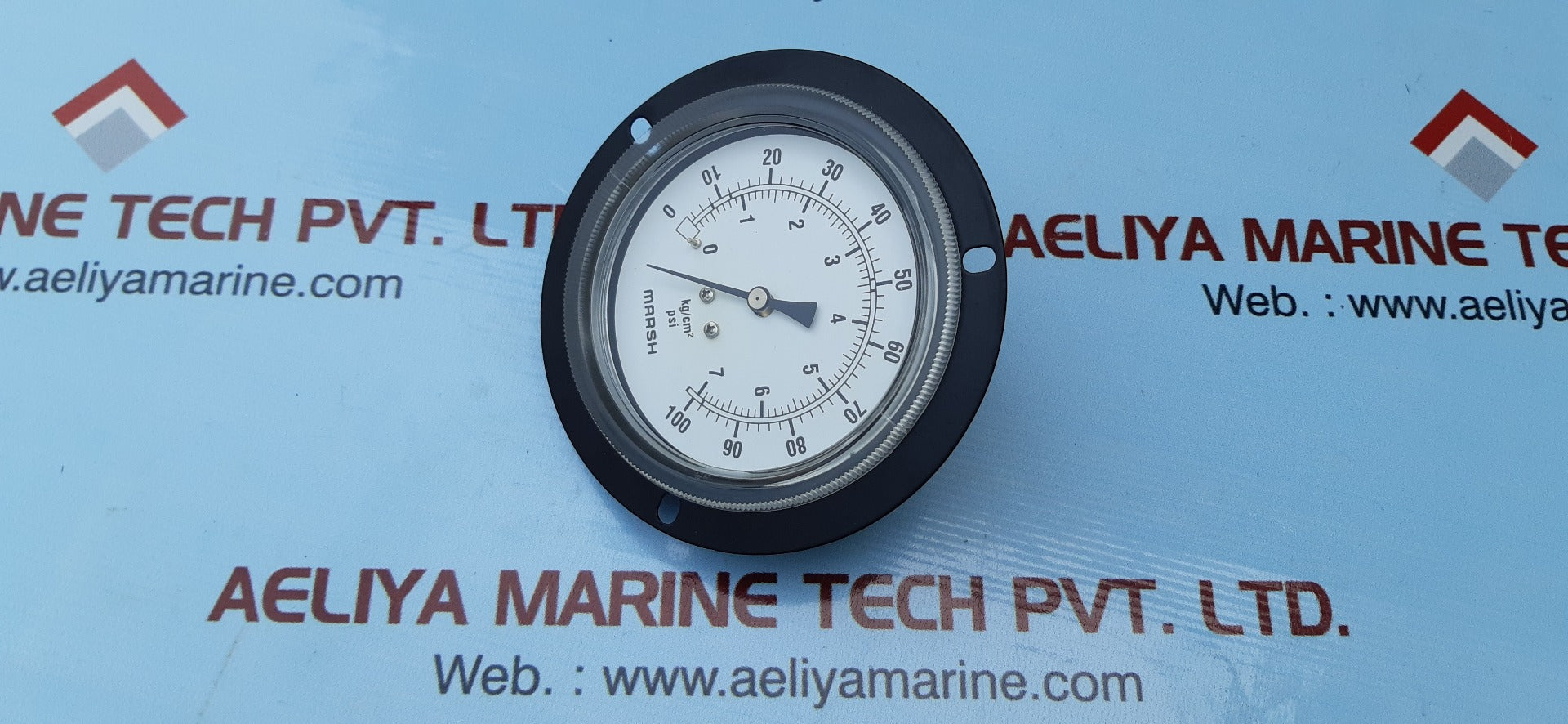 Marsh pressure gauge 0-100 psi