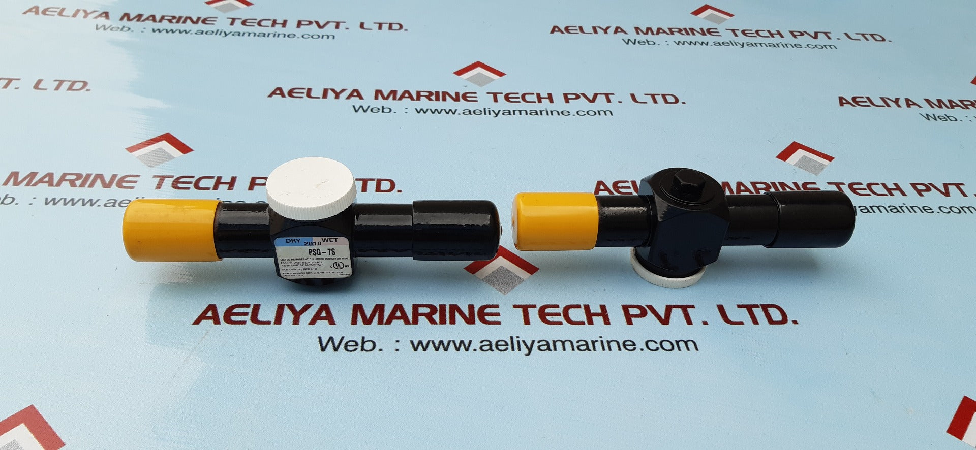 Parker psg-7s refrigeration liquid indicator 650 psig