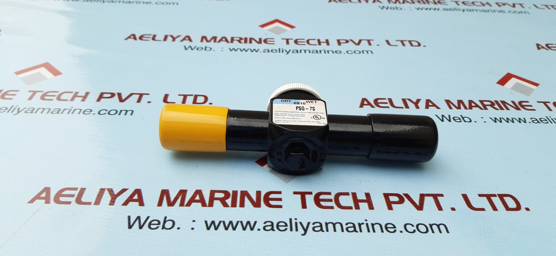 Parker psg-7s refrigeration liquid indicator 650 psig