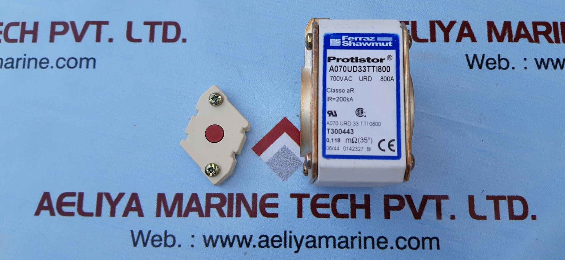 Ferraz shawmut a070ud33tti800 protistor fuse 800a 700v 0,118 m