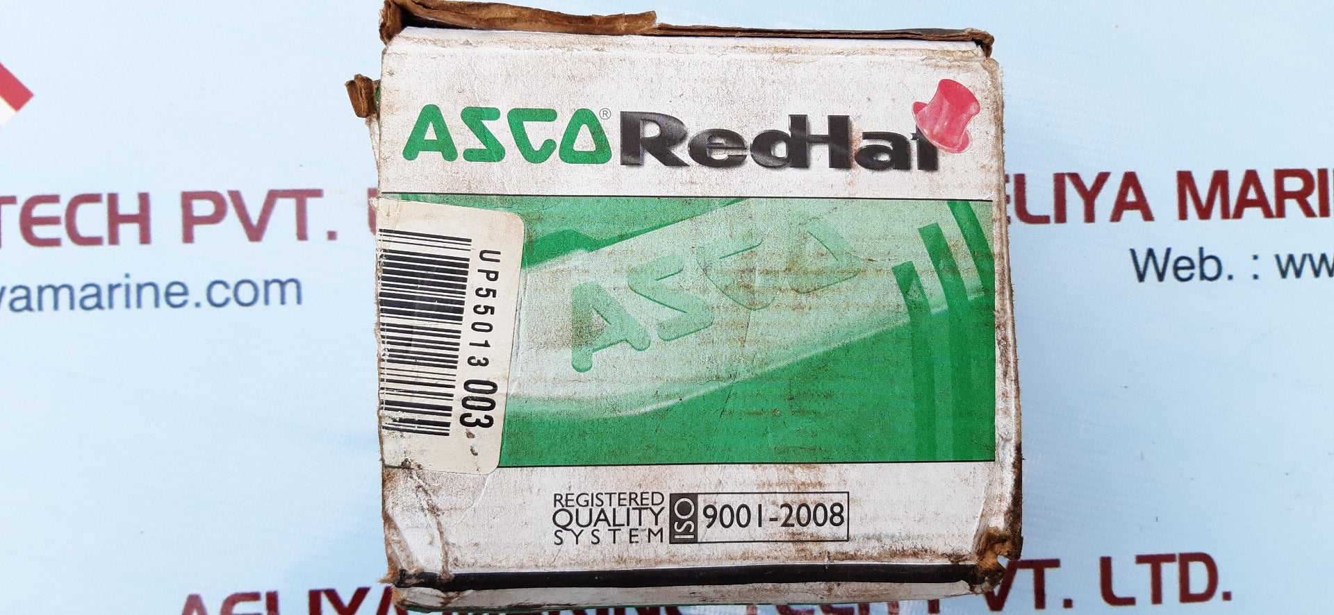 Asco redhat 8210p087 stainless steel 1/2" air/water solenoid valve