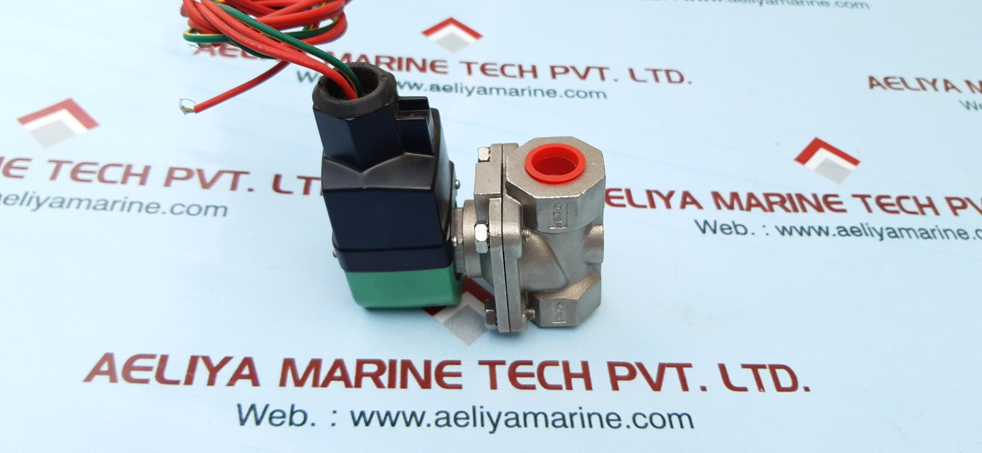 Asco redhat 8210p087 stainless steel 1/2" air/water solenoid valve
