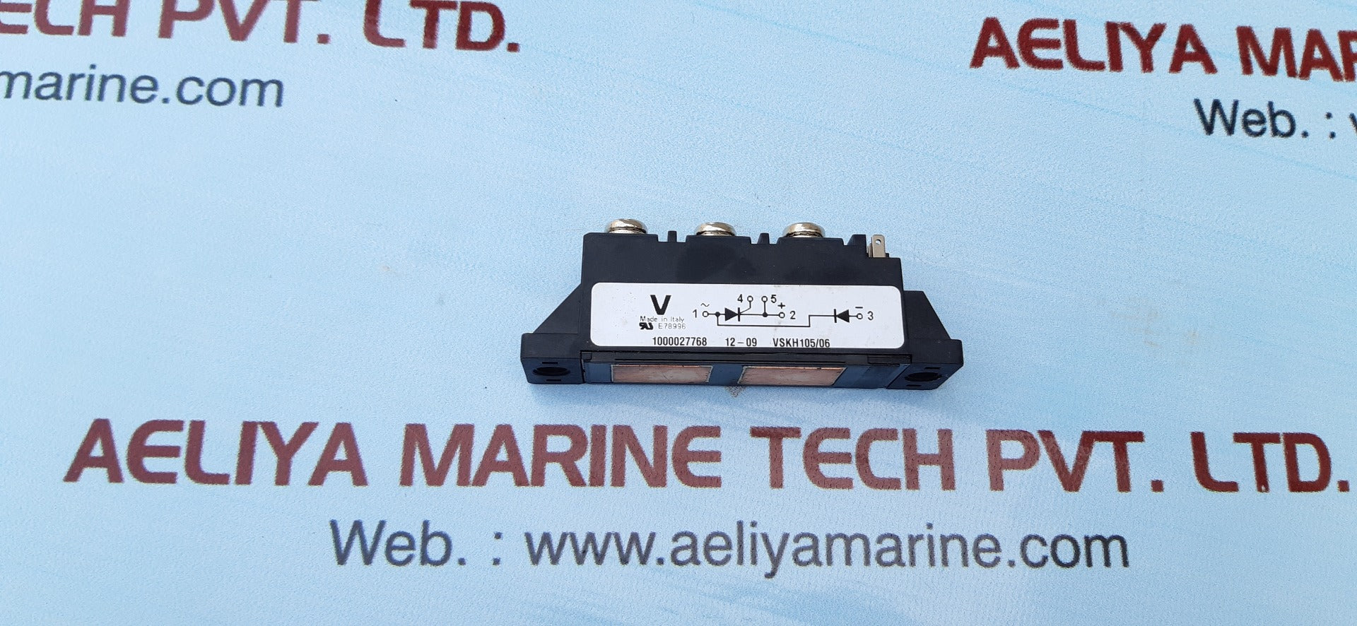 Hybrid scr-diode power module vskh105/06